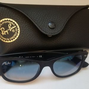 Ray Ban RD2132 6242 52 Wayfarer W Alcantara Black
